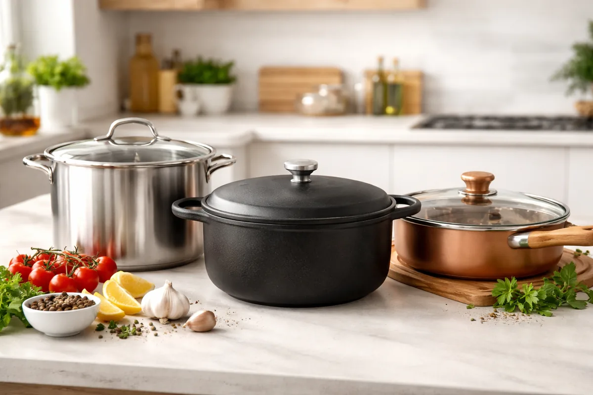Quel type de casserole permet de mieux apprécier la cuisson