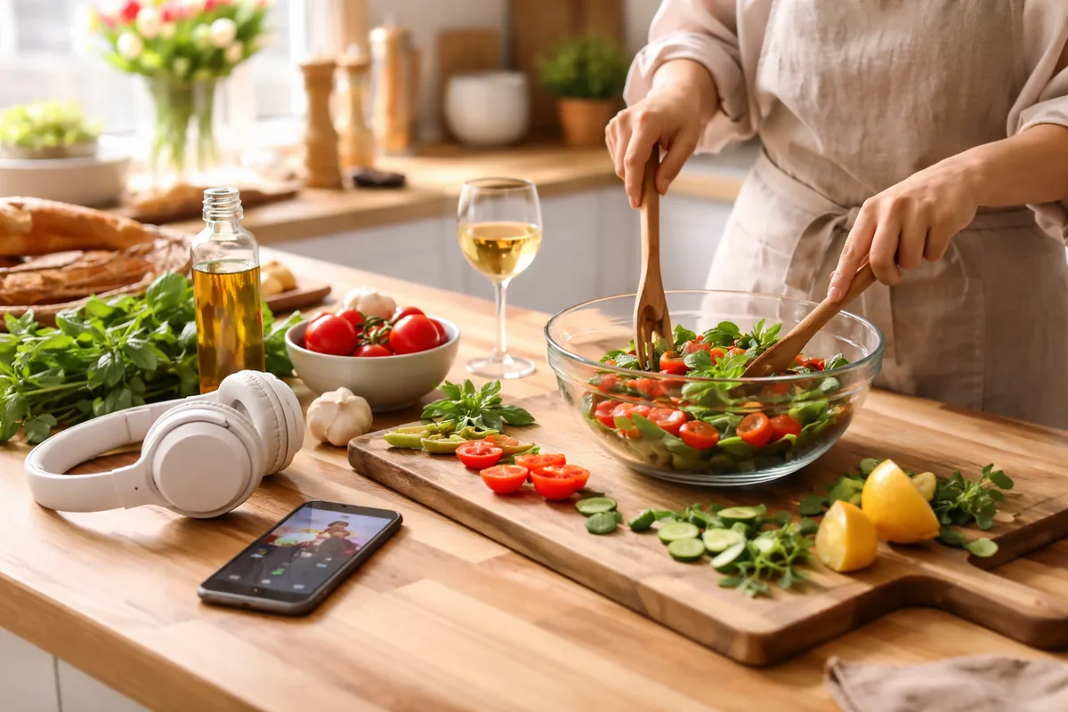 Quelle playlist pour cuisiner en s’amusant et se détendre